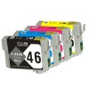 エプソン対応　IC46顔料　4COLOR互換インクカートリッジ