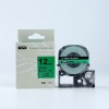 Kingjim対応SC12GW Black on green互換テープカートリッジ  