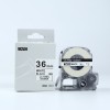 Kingjim対応SS36KW Black on white 互換テープカートリッジ  